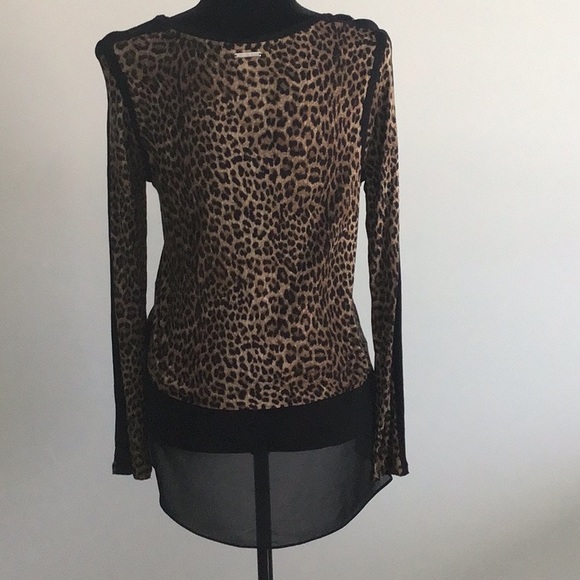 Michael Kors Leopard Top - Picture 6 of 9